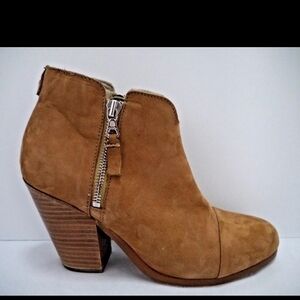 Rag & Bone Brown Ankle Booties